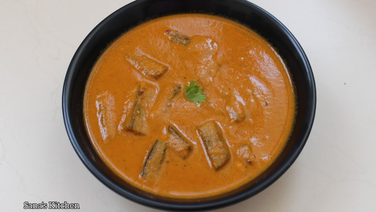 Lady's Finger Curry Without Coconut Bhindi Masala Curry Okra Curry