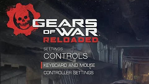 Gears of War Reloaded Mouse and Keyboard Settings