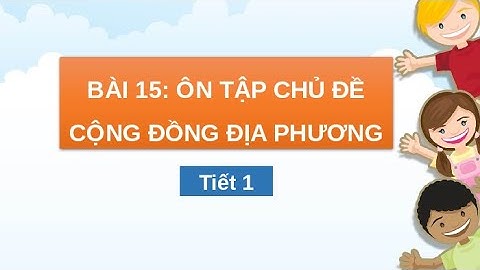 Giáo án powerpoint Bài Ôn tập chủ đề 3 | GA điện tử Tự nhiên xã hội 2 Cánh diều
