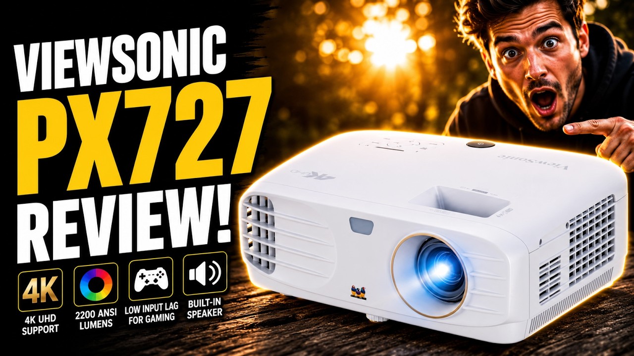 Don't Buy A Projector Until You See This! ViewSonic PX727-4K