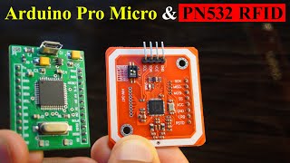 PN532 NFC RFID with Arduino Pro Micro | Arduino RFID | Contactless Card Reader