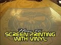 How to Screen Printing with Vinyl