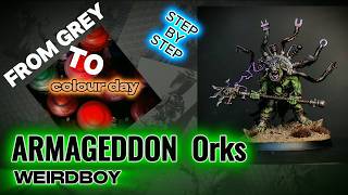 Waaagh! Unleashed — Painting Armageddon Weirdboy | Orks | Warhammer 40K - TUTORIAL