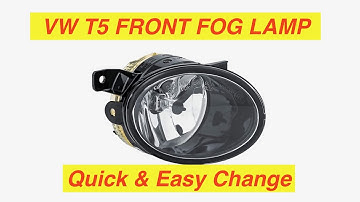 VW T5.1 Front Fog Light - Easy change