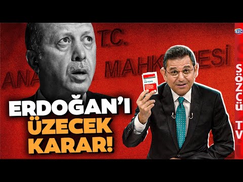 AYM Erdoğan'a Dur Dedi! Yetkileri Bir Bir İptal Edildi! Fatih Portakal Anayasa ile Anlattı