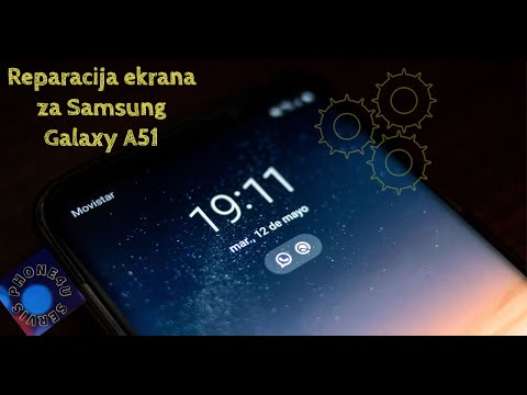 Reparacija ekrana (zamena stakla) za Galaxy A51