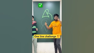 One Line Draws the entire shape, and the lines cannot overlap!Is there an answer to this question?1