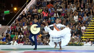 Alondra Avellaneda y Jose Quispe. Campeones Mundiales Infante. Festival Marinera Plaza Norte 2024