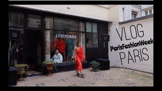 Париж неделя моды, шоу Литковской | Paris vlog 12