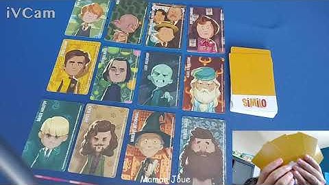 Présentation des règles de Similo Harry Potter de chez Gigamic par Maman Joue