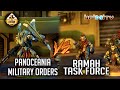 Panoceania Military Orders vs Ramah Task Force | Battlereport | Infinity Wargame