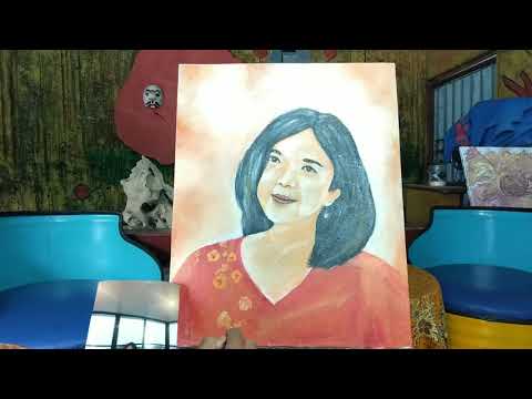 Video: Julio Reyes Melukis Potret Dan Angka Seni Rupa
