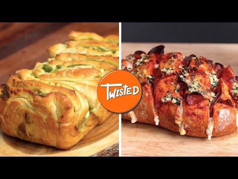 9 Bread Recipes Anyone Can Make  Easy Homemade Bread  Garlic Bread  Twisted