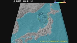 日本海で２０メートル超の津波 政府推計、沿岸１６道府県
