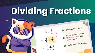 Dividing Fractions - KS3, KS4, GCSE Maths