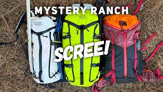 Mystery Ranch SCREE 22 & 33 😎 // ALPINE ASCENT PRO! (compared to SCREE 32 & MPL22)