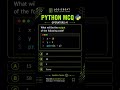Learn Python Operations. #learnpython #programming #challenge #coding #pythonoperators