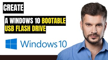 How to Create a Windows 10 Bootable USB Flash Drive (2025 Easy Step-by-Step Guide)