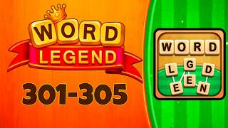 WORD LEGEND Puzzle Addictive level 301 302 303 304 305 screenshot 4