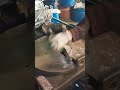 the process of bending iron  #shorts