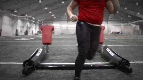 Defensive Rip Drill with Rogers Athletic TEK Sled