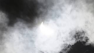 Almost Total Eclipse No Filter Then Filter Back On