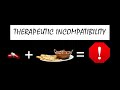 Therapeutic Incompatibility I Errors in Prescriptionll Pharmaceutics-I