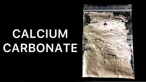 Making calcium carbonate