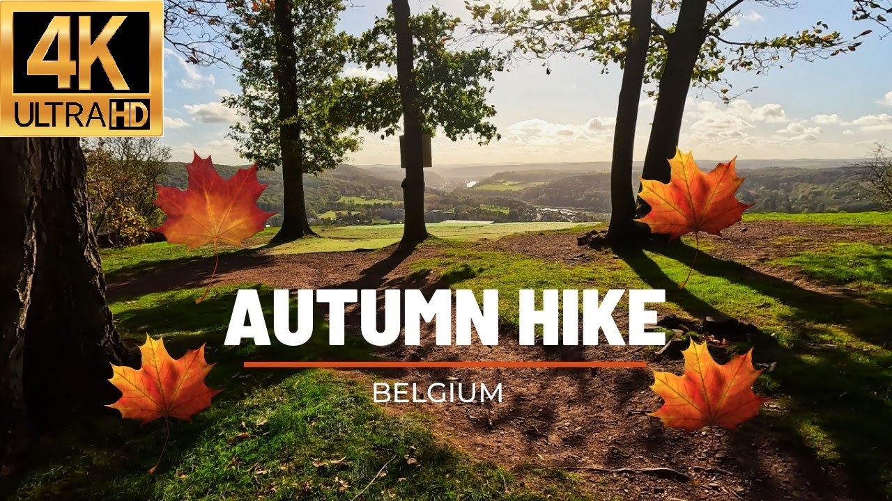 Autumn hike in the Belgian Ardennes.