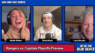 Rangers-Capitals Playoffs Preview, Predictions | Ep. 153 | Up in the Blue Seats