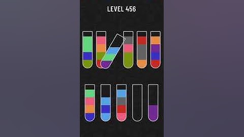 Water Sort Puzzle Level 456 Walkthrough Solution Android/iOS 💦