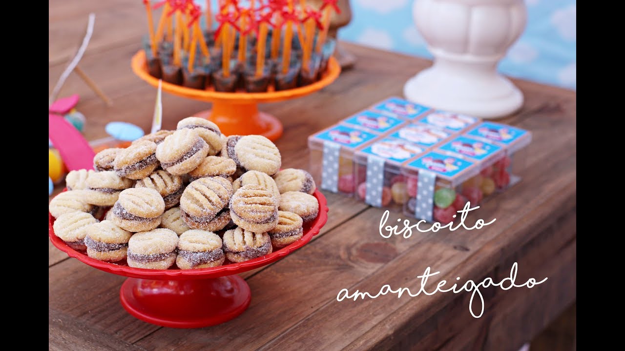 RECEITA BISCOITO AMANTEIGADO Ł SAMARA BARÃO