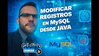 40 Modificar registros en mysql desde java