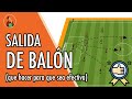 SALIDA DE BALÓN (desde saque de meta) | 10 CLAVES 🥇