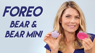 DEMO: FOREO BEAR and BEAR MINI Microcurrent Review - Over 40