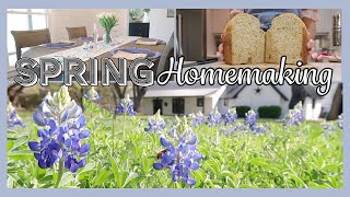 Spring Homemaking & Happenings + Food Poisoning?☠