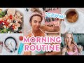 Summer Morning Routine☀️ GRWM, everyday makeup + easy lunch recipes