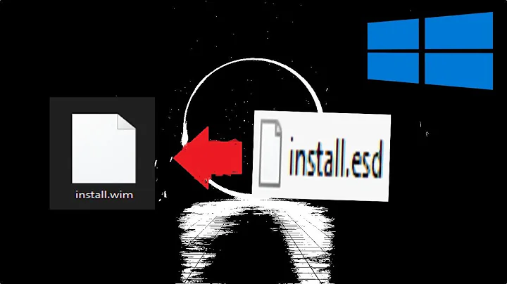 Cách chuyển file install.esd sang file wim  và tạo file iso cực đơn giản