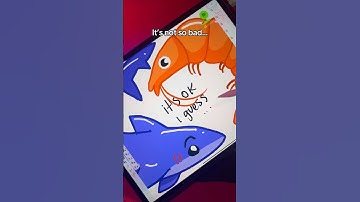 Does she only draw shrimps? #artchallenge #drawingapp #multiplayer #app