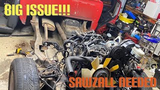 Big issue’s found. Mistakes made! sawzall’s used!!!
