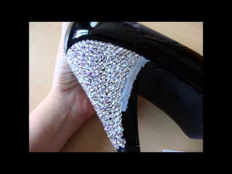 From basic to bedazzled My Swarovski Crystal Wedding Shoes Series #1 