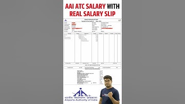 AAI ATC Salary 2023 | AAI ATC Salary in hand | AAI ATC Salary and Perks #shortsfeed #ytshorts