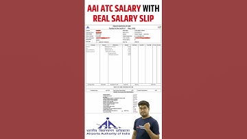 AAI ATC Salary 2023 | AAI ATC Salary in hand | AAI ATC Salary and Perks #shortsfeed #ytshorts