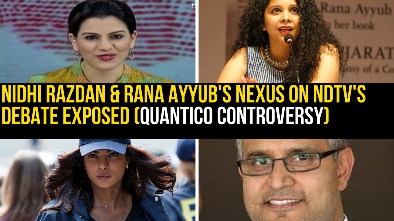 Nidhi Razdan & Rana Ayyub trolled by RSS Raghav Awasthi on Atul Kochar's tweet about Priyanka Chopra