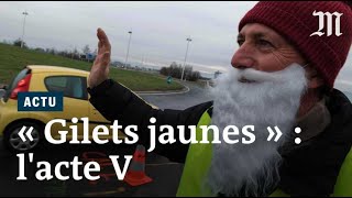 « Gilets jaunes » : les images de « l'acte V »