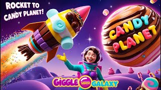 🚀 Rocket to Candy Planet! | Fun Kids Poem About Adventure & Learning | Giggle Verse Galaxy screenshot 5