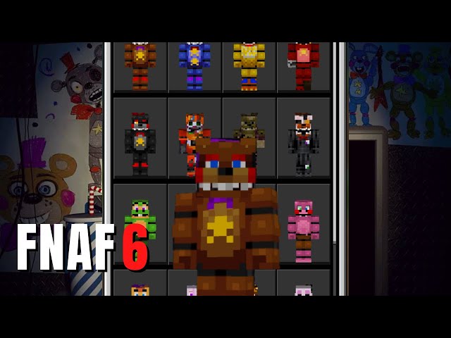 FNaF: Ultimate Custom Night Map [Read Desc] Minecraft Map