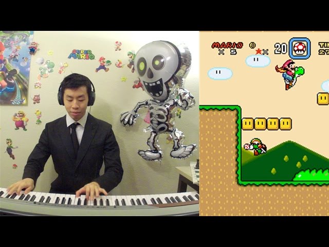 Super Mario World Sound Effects Performed by Video Game Pianist™ class=