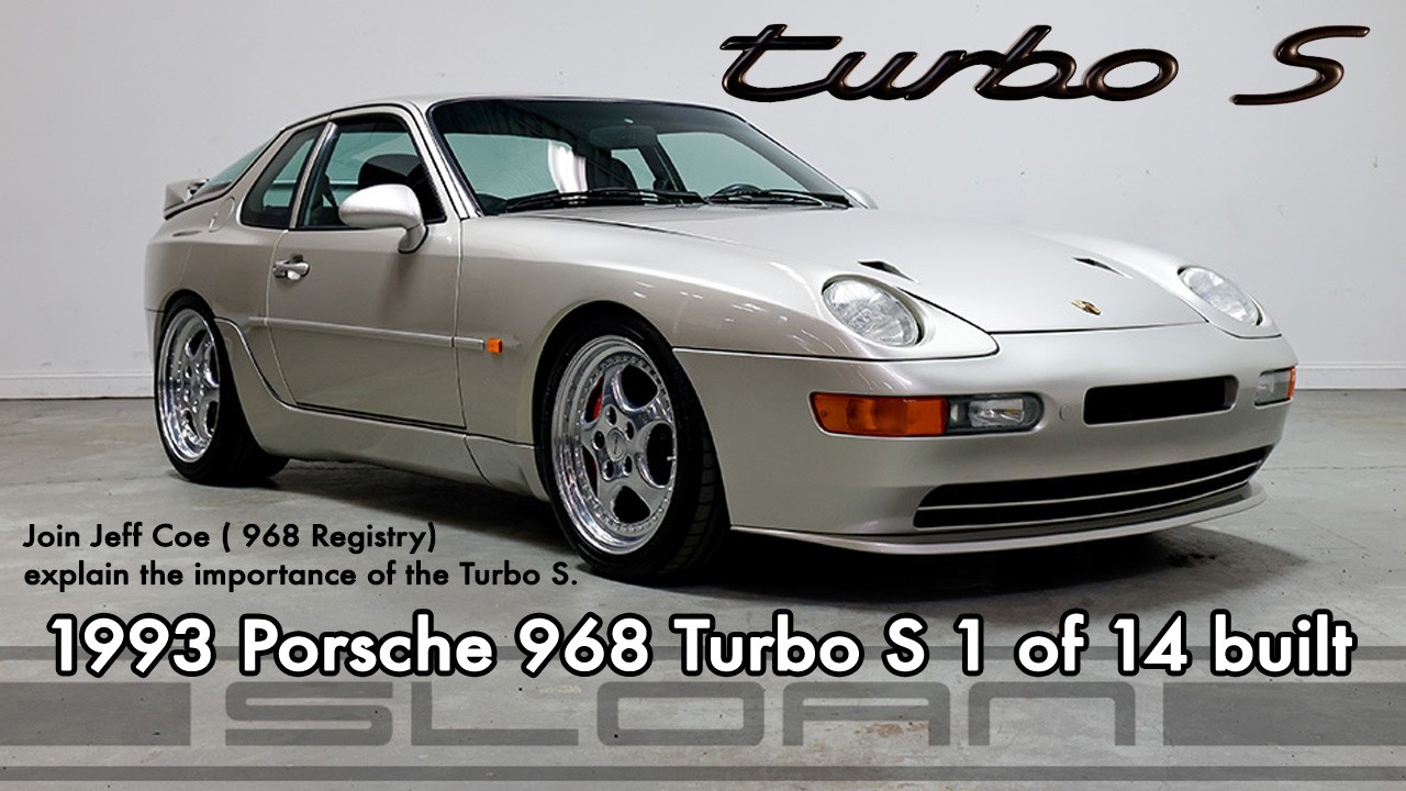 Jeff Coe Reveals the Ultra-Rare 1993 Porsche 968 Turbo S | History