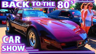 RADICAL 80'S CARS! RARE 80's Cars! Back To The 80's Car Show!  2021 Burnsville Minnesota. CAR SHOW!